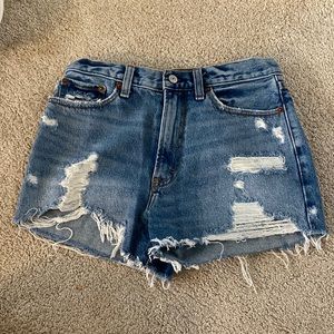 Abercrombie jean shorts